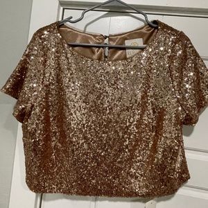 Bandie Sequin Top